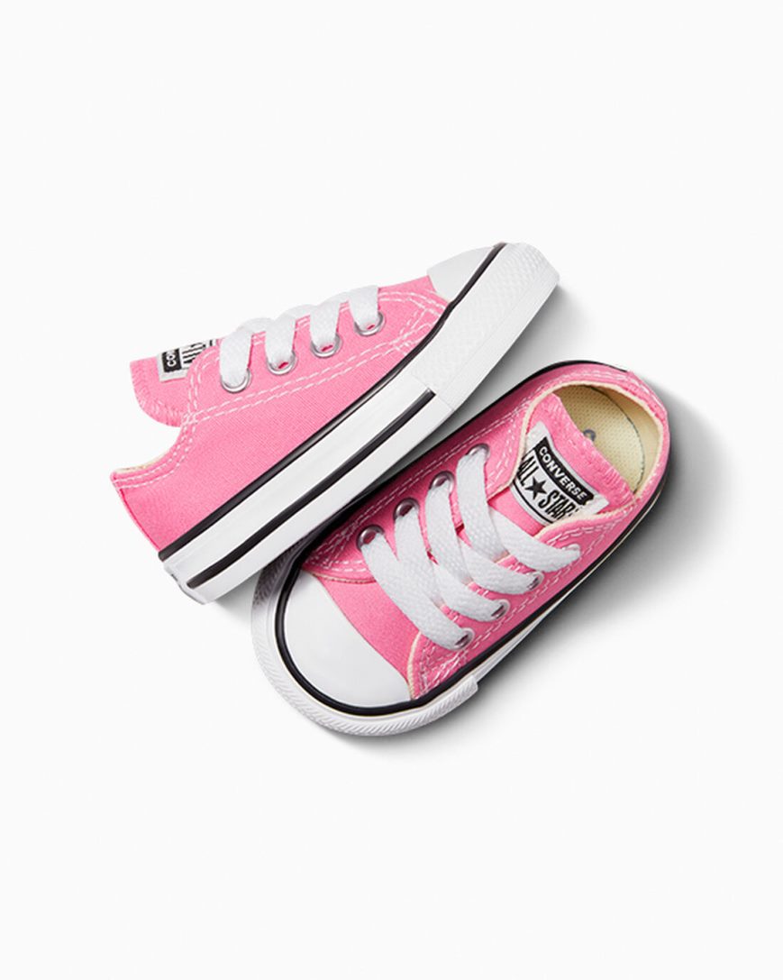 Zapatillas Bajas Converse Chuck Taylor All Star Classic Niño Rosas | PE 50P827